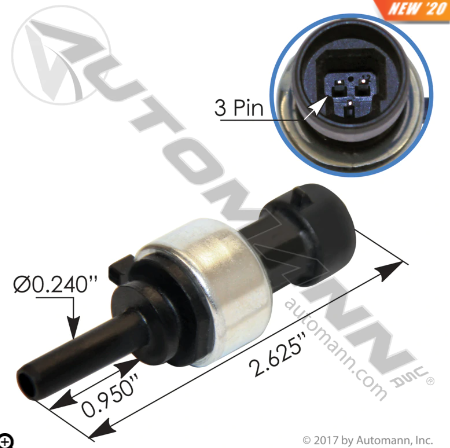 577.59507 – SENSOR PRESION DE AIRE KENWORTH Q21-1041 / Q211041