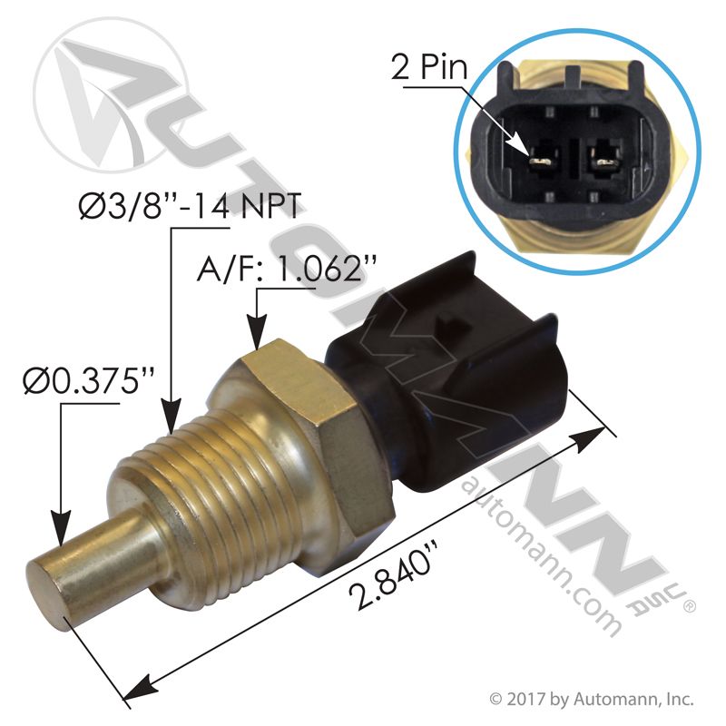 577.46617 – SENSOR DE TEMPERATURA CAT 22-54800-000, FREIGHLAINER