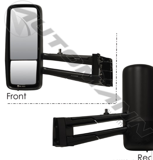 563.59041 – PEJO RETROVISOR IZQUIERDO CALEFACTABLE NEGRO KENWORTH