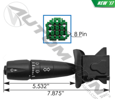 577.75010 – PALANCA DIRECCIONAL KW A/VERDE T680  Y T660