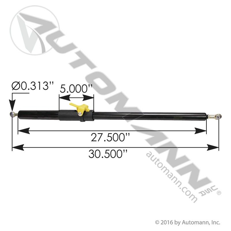 A99609 – AMORTIGUADOR DE COFRE T680 DERECHO L71-6017