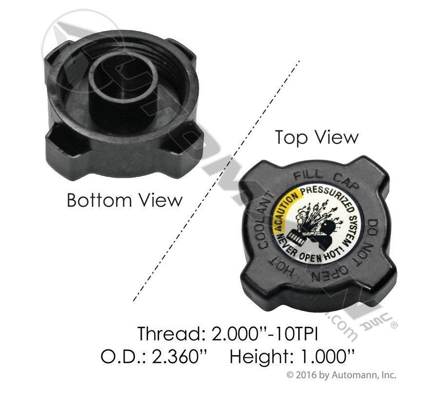 572.2027 – TAPON DE DEPOSITO DE AGUA KENWORTH N5349002