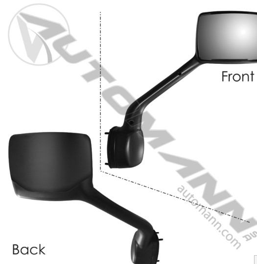 563.59036 – ESPEJO RETROVISOR DERECHO NEGRO KENWORTH,
