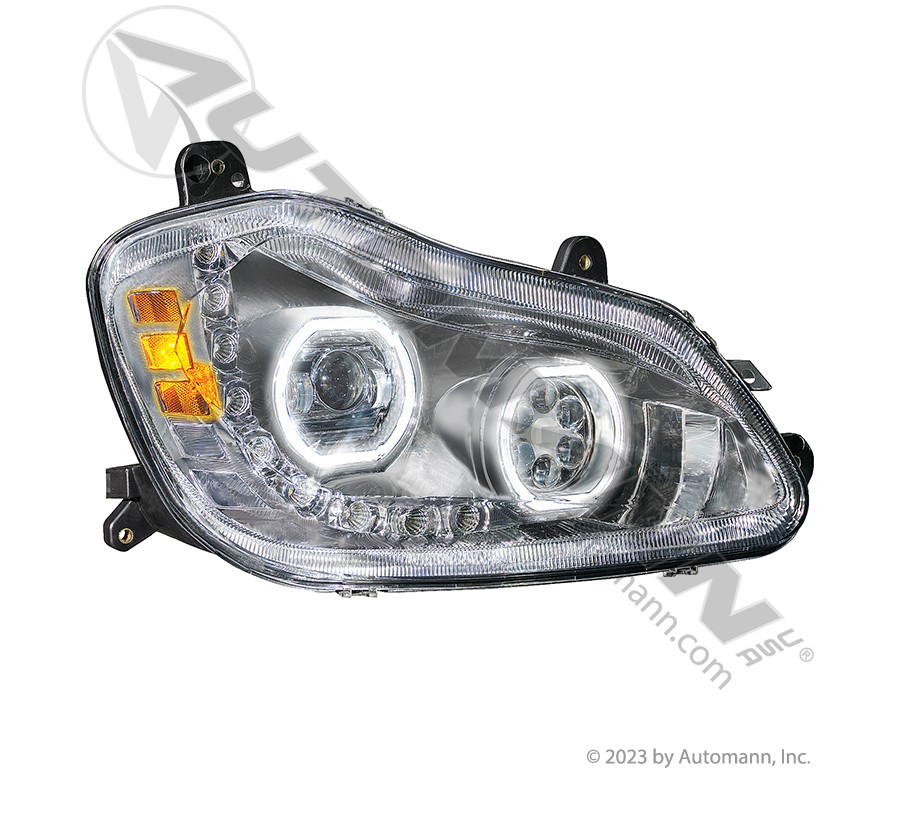 564.59091DCY – FARO LED DERECHO KENWORTH T680 FONDO CROMADO