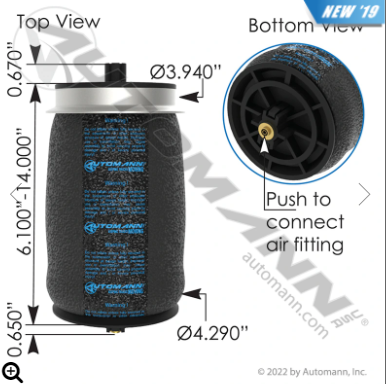 ABSZ70-683 – BOLSA DE AIRE DE CABINA PARA PROSTAR W02-500-0153