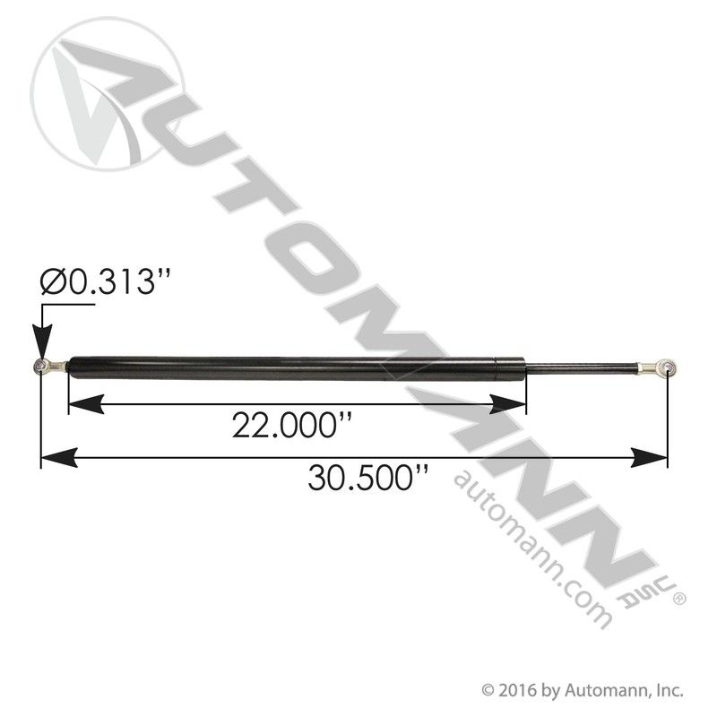A99608 – AMORTIGUADOR IZQ. PARA COFRE T680 L71-6016, L716008