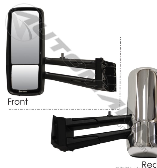 563.59041C – ESPEJO RETROVISOR IZQUIERDO CALEFACTADO CROMADO KENWORTH
