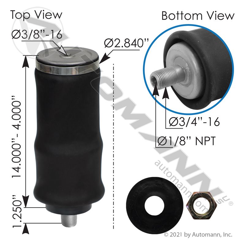 ABSZ70-7036 – BOLSA AIRE PETERBILT 68162
