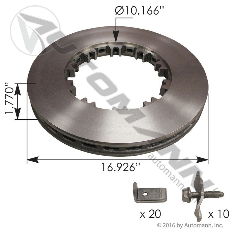 153.1802569 – DISCO DE FRENO VOLVO TRACTO 802569
