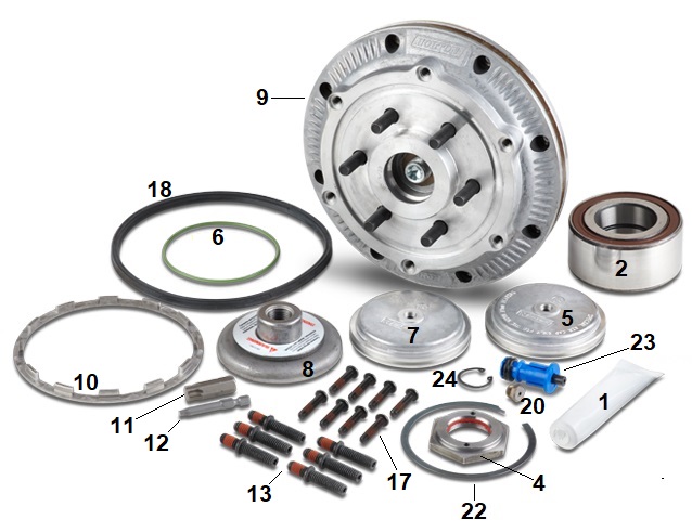 1S-DP – REPUESTO MAYOR FAN DRIVE MASTER *QUICK KIT* Q995568, 995550, 995530, 994348, 995607, 795568, 995568, 995606, 995635