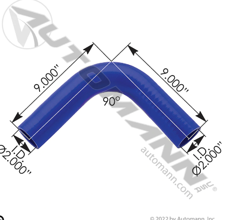 561.18200 – CODO SILICON 90 X 2 LARGO
