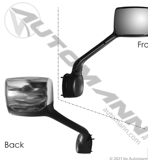 563.59036C – ESPEJO RETROVISOR DERECHO CROMADO KENWORTH