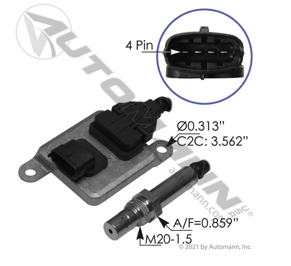577.90546 – SENSOR DE OXIDO DE NITRÓGENO NOX ISX ISB  2894943 2894943RX