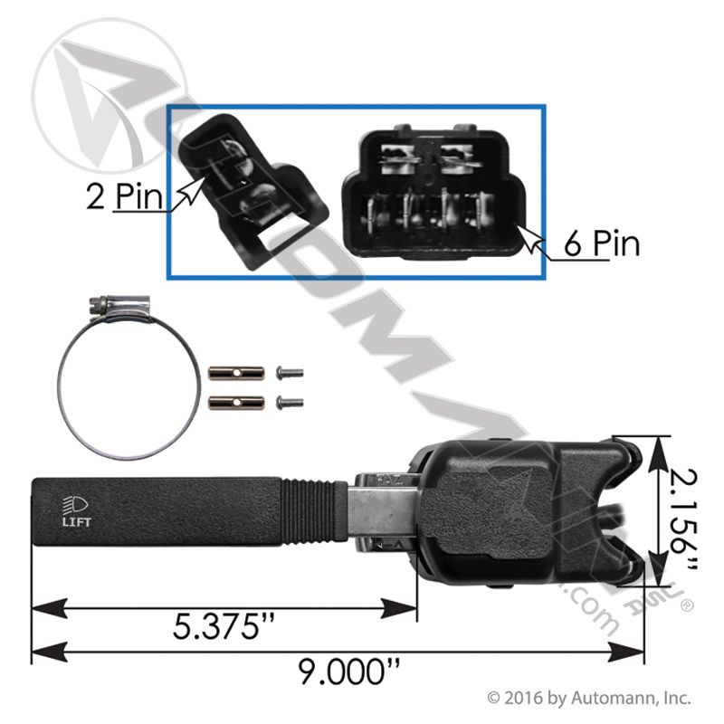 577.59003 – PALANCA DIRECCION KENWOTH  	K301-2953 ROI 48532